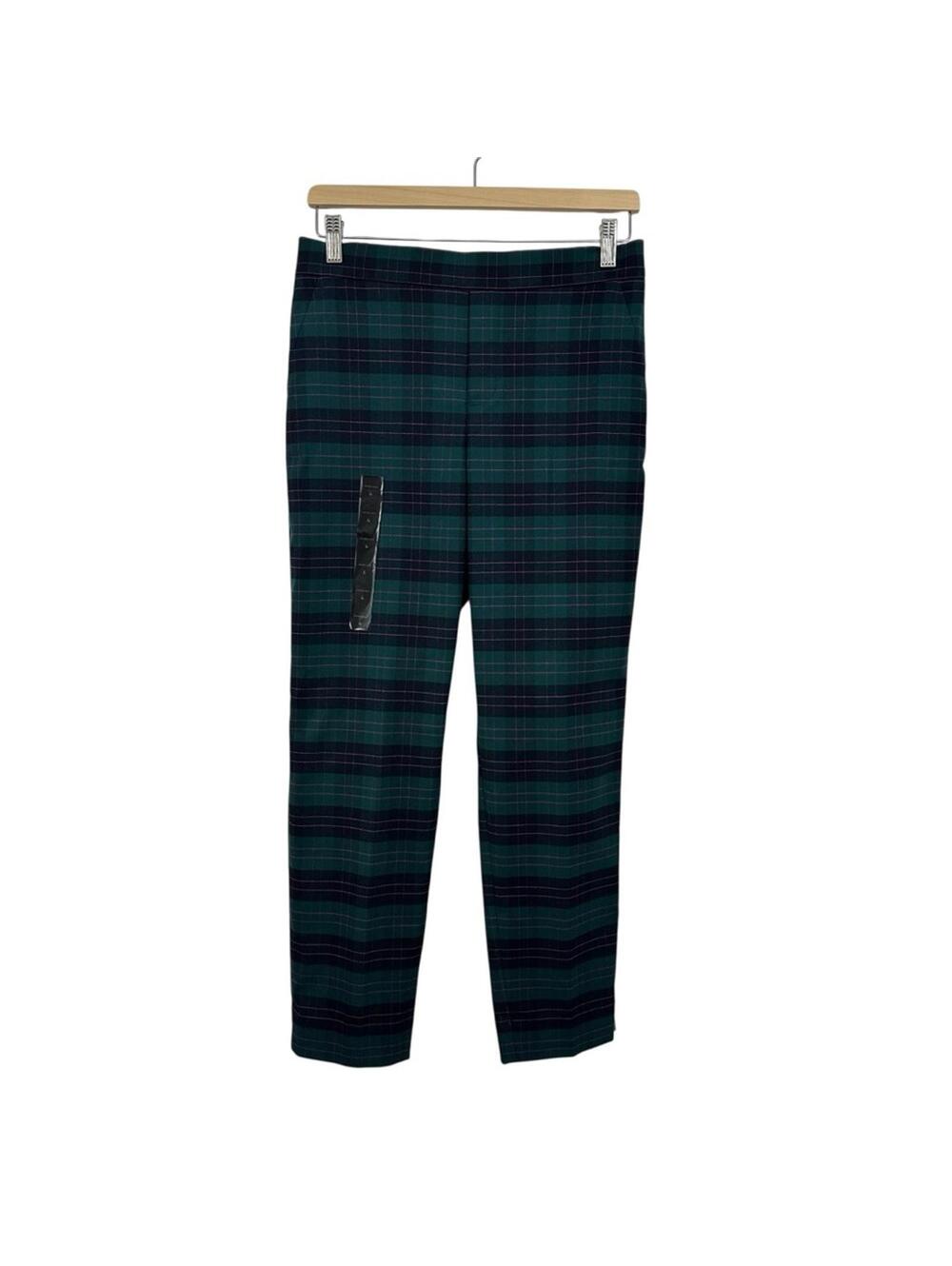 NWT Banana Republic Women’s Plaid Hayden Plaid Pants Size 6
